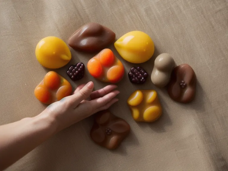 Capsule supplements next to fruit-shaped gummy vitamins compared for chronic constipation relief