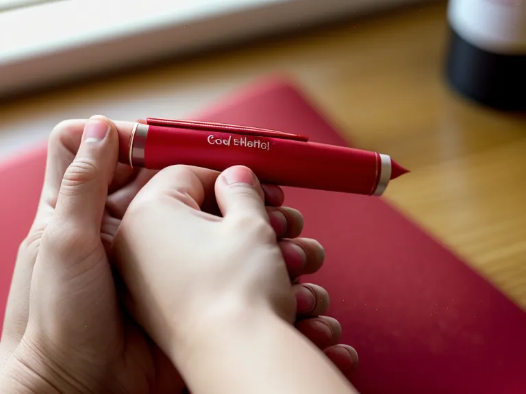 Circling the CFU count on a probiotic gummy label with a red pen, checking probiotic strains before buying