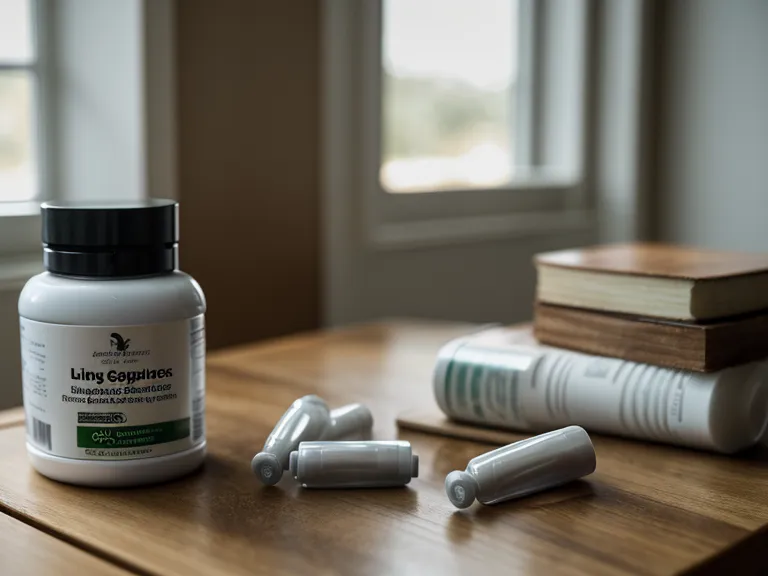 Two Gut Vita probiotic capsules resting beside graded school papers, a budget gut health supplement review scene