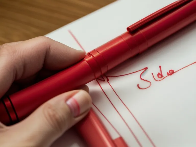 A hand circling added sugar on a gummy vitamin supplement label with a red pen