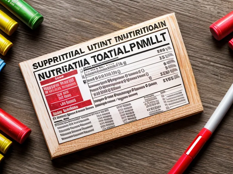 Red pen circling CFU count and sugar content on a probiotic gummy label for an ingredient grading review