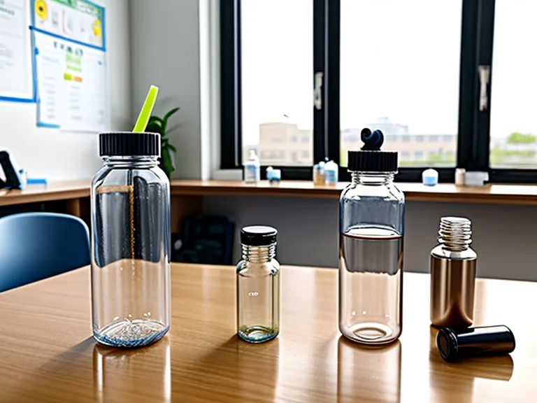 PrimeBiome gummy probiotics bottle organized on a teacher's desk beside grading supplies