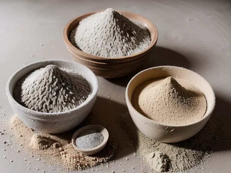 Psyllium husk and bentonite clay ingredients used in the SynoGut fiber formula for sensitive stomach gut health
