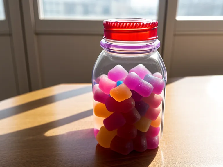 PrimeBiome gummy vitamins next to SynoGut capsules during a side-by-side gut health review
