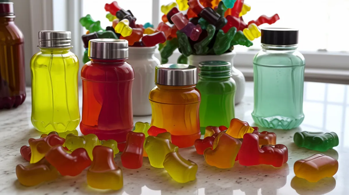 SynoGut capsules and PrimeBiome probiotic gummies compared side by side in this gut health review